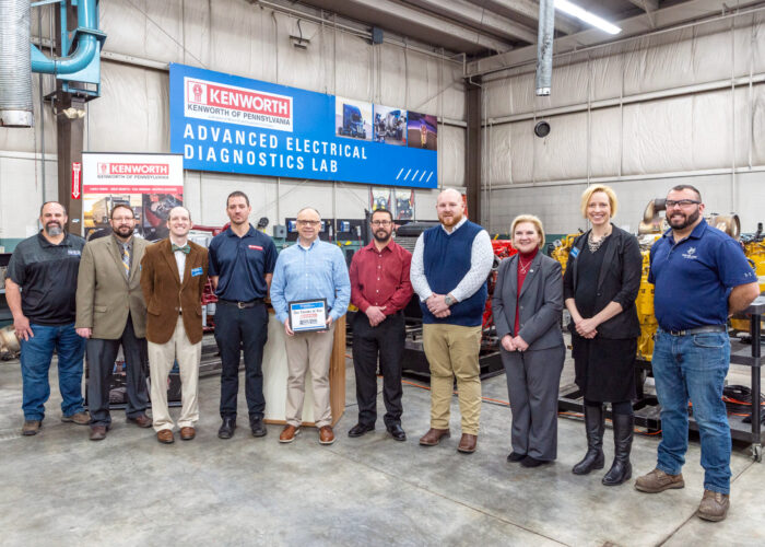 Naming of two Penn College labs  affirms longtime collaboration